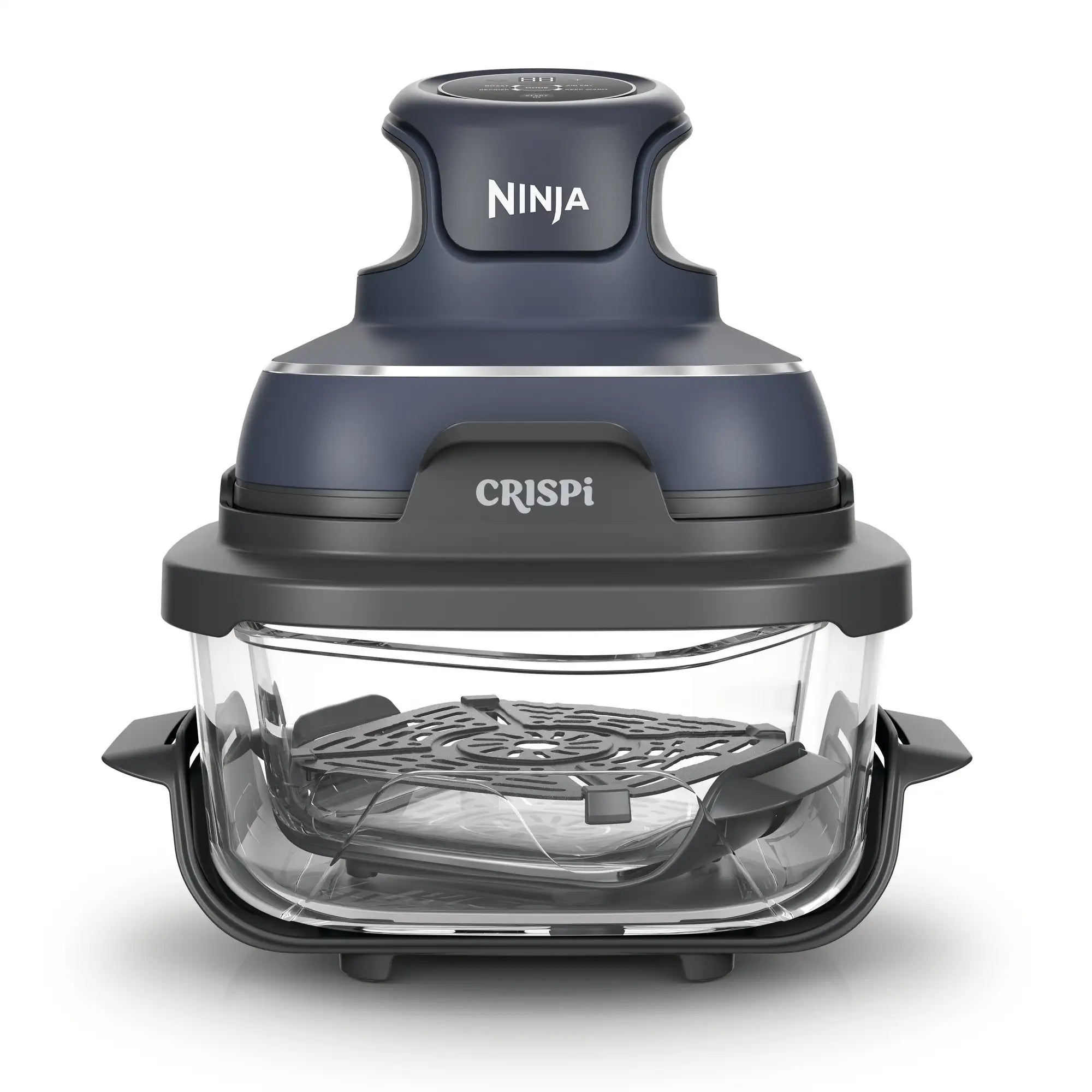 Ninja FN101EUGY Crispi 4v1 Přenosná horkovzdušná fritéza – Tmavě modrá