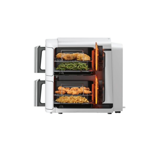 Ninja SL400EUWH Double Stack horkovzdušná fritéza 9,5L - Bílá