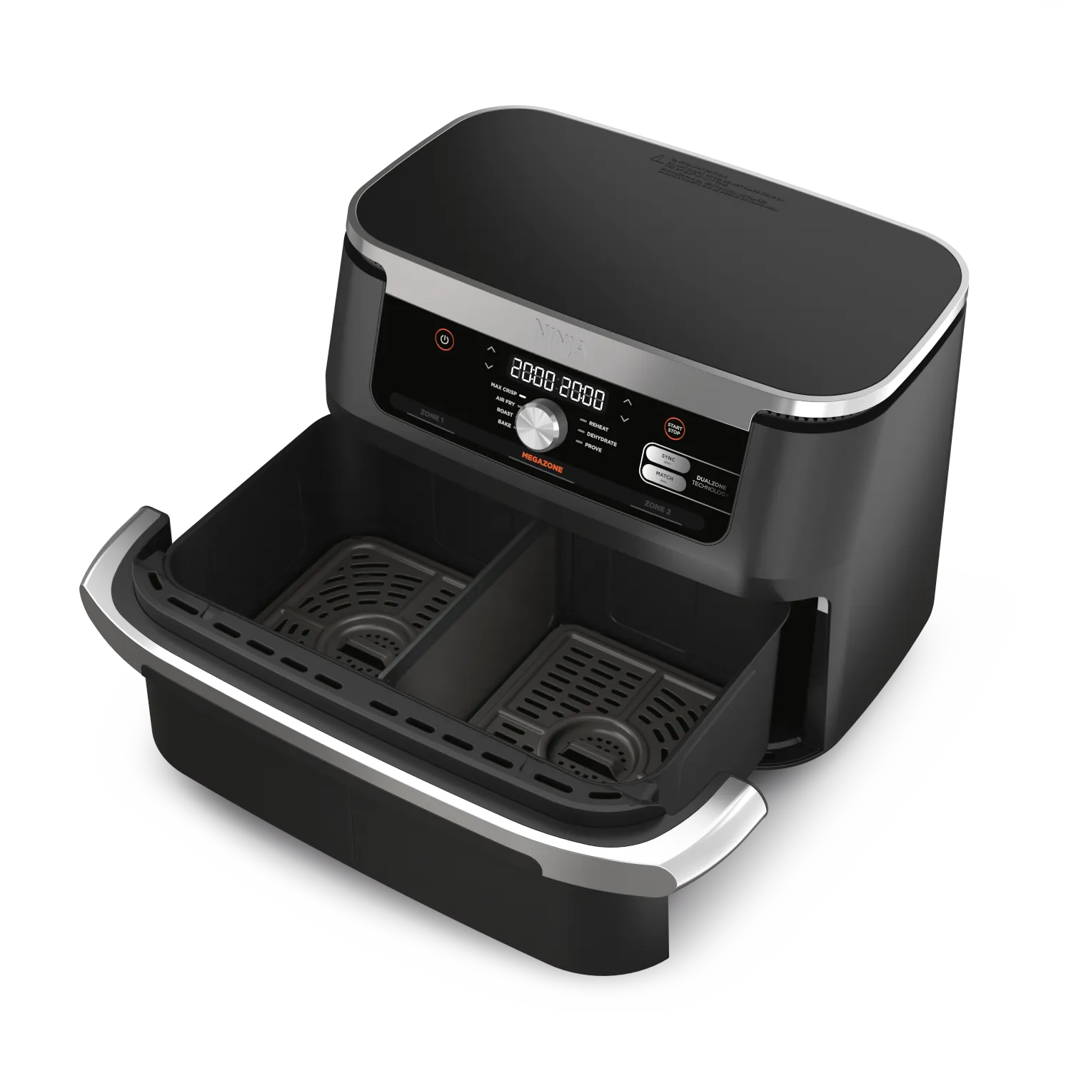 Ninja AF500EU Foodi FlexDrawer Dual horkovzdušná fritéza 10,4L