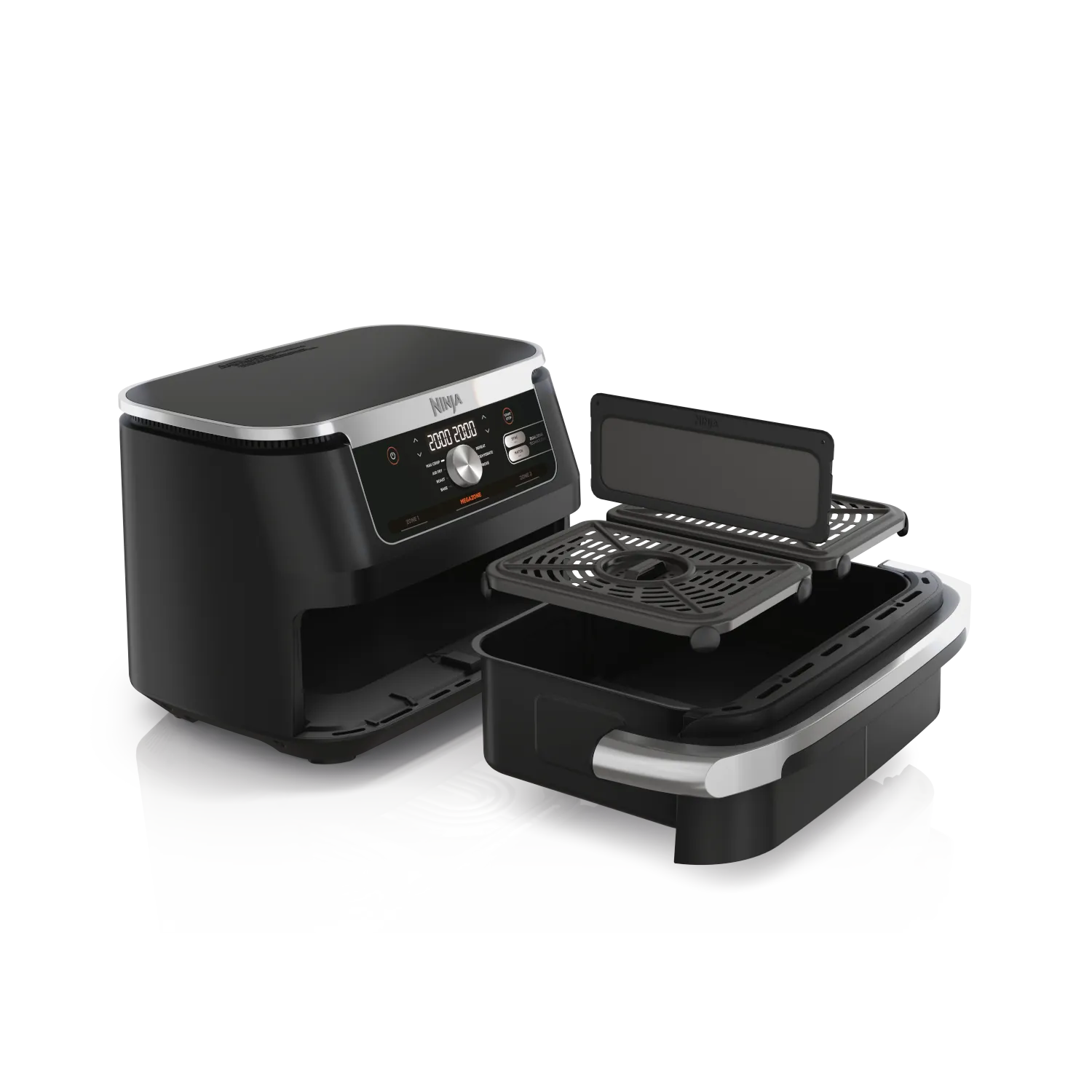 Ninja AF500EU Foodi FlexDrawer Dual horkovzdušná fritéza 10,4L
