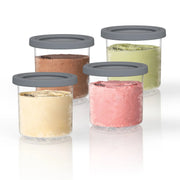 Ninja NC300 Dodatečné nádoby pro zmrzlinovač s šedými víčky (Sada 4 ks)