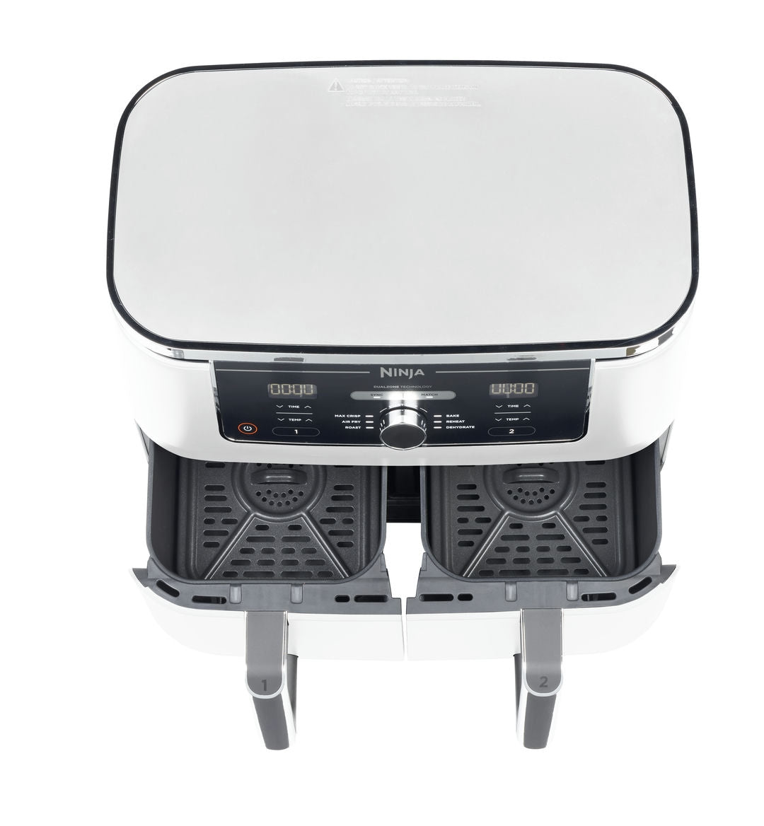 Ninja AF400EUWH Foodi MAX Dual Zone horkovzdušná fritéza 9,5L - Bílá