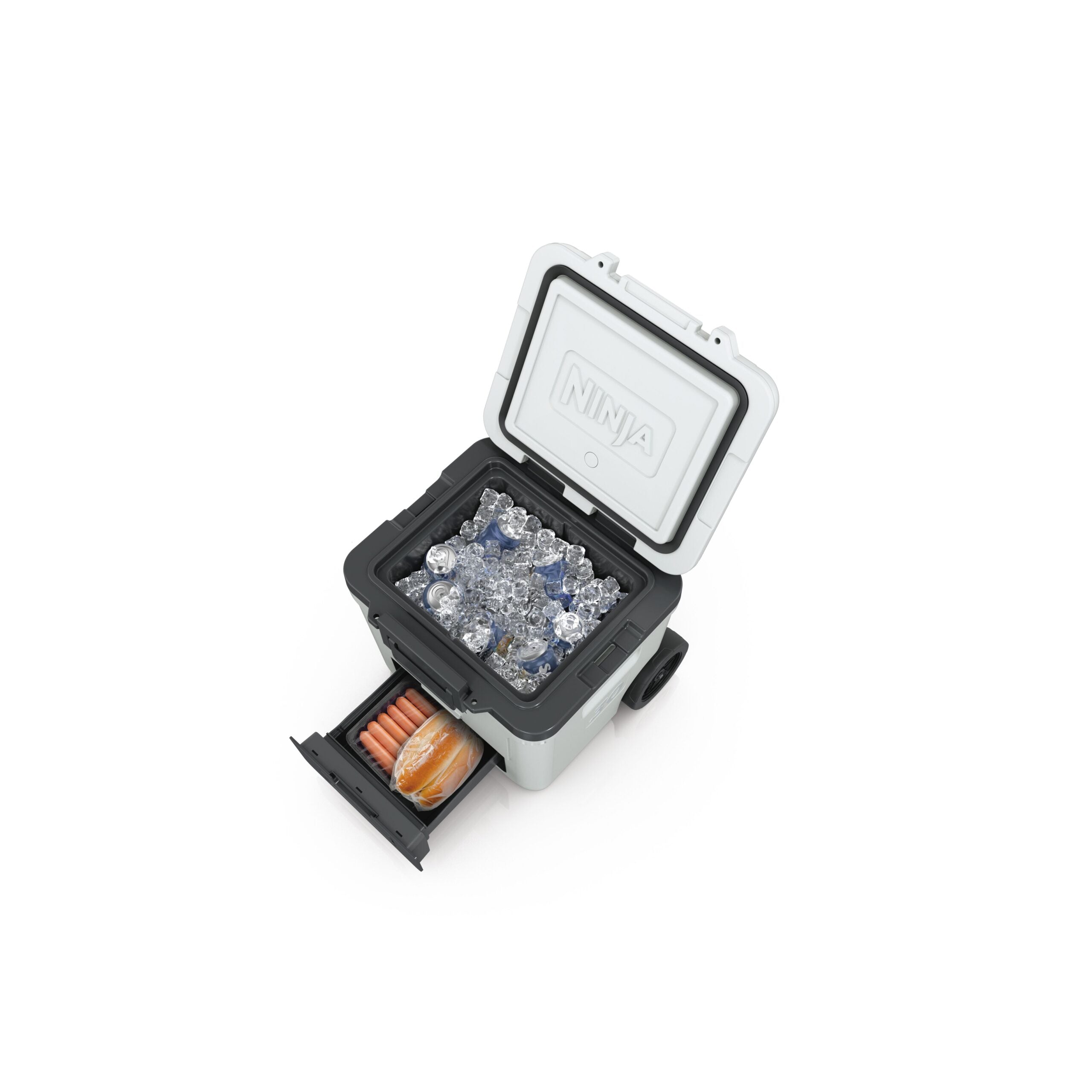 Ninja FB230EUWH Frost Vault Kolečkový chladicí box  – 28L – Bílá