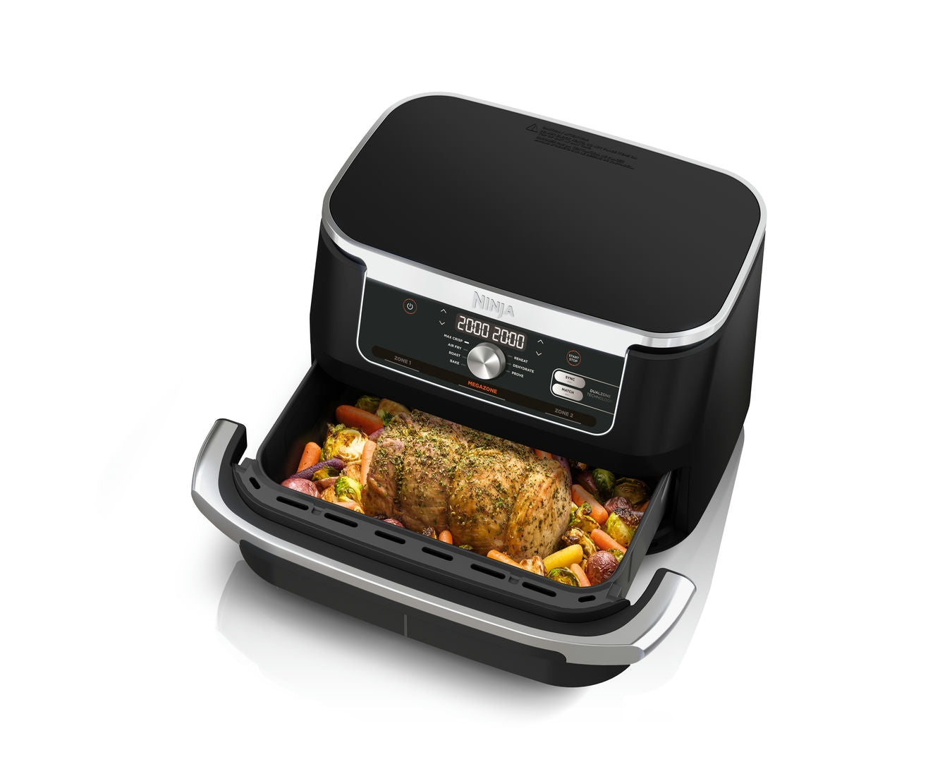 Ninja AF500EU Foodi FlexDrawer Dual horkovzdušná fritéza 10,4L